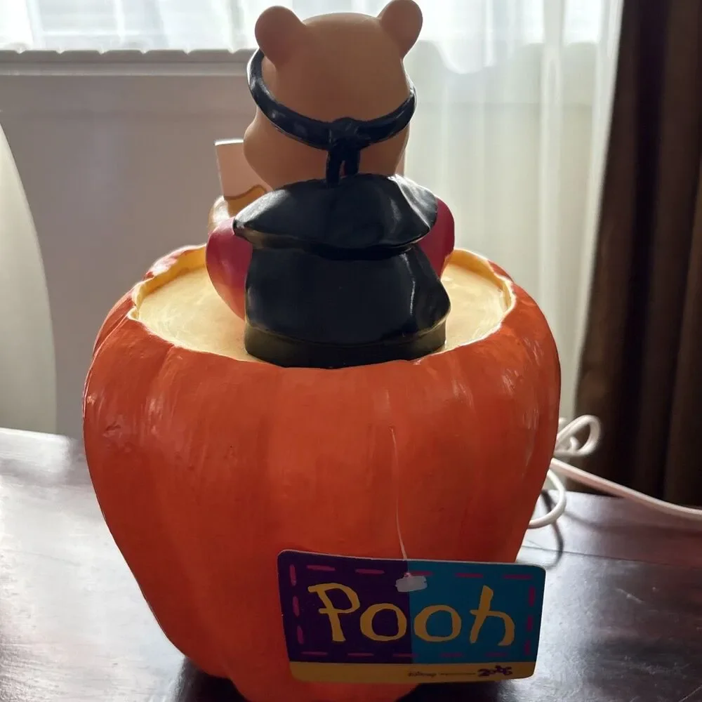Vintage Winnie The Pooh Halloween Pumpkin Jack O Lantern Disney 11